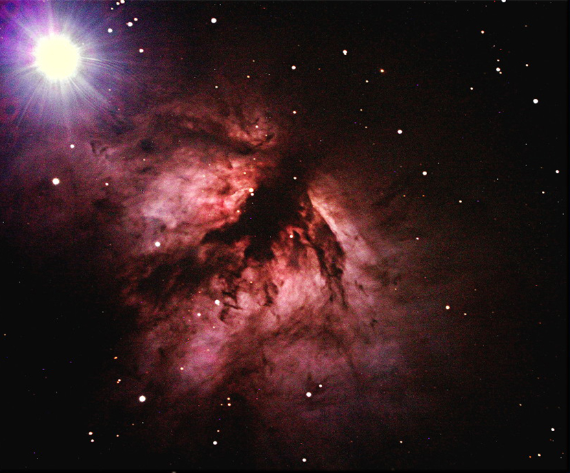 Flame Nebula -Celestron 11 - f6